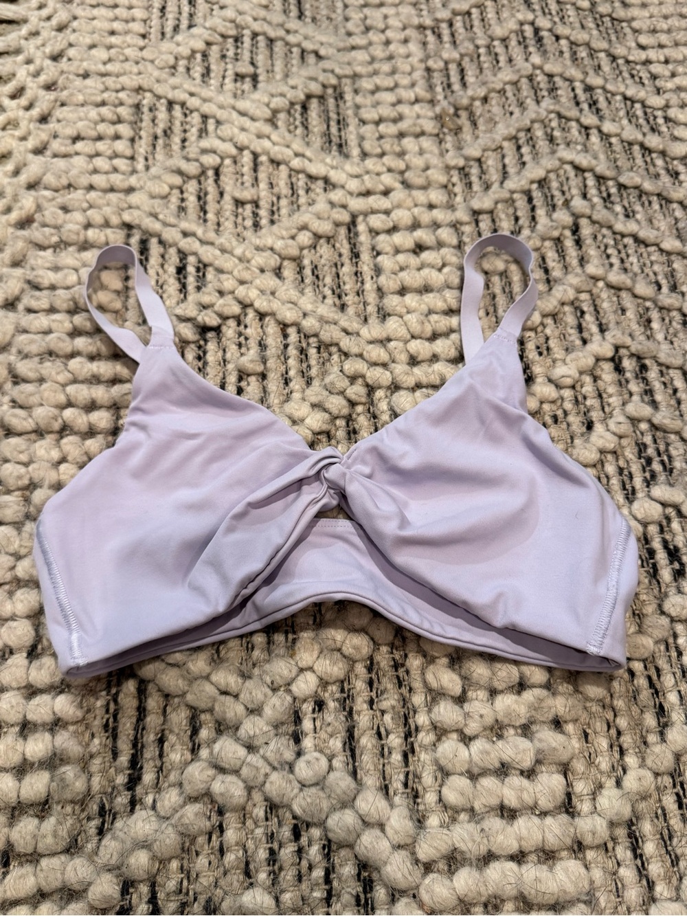 GYMSHARK lilac twist sports bra size XS